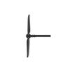 Top view of XRotor X11 PLUS brushless drone motor with propeller blades fully extended