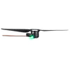 HOBBYWING X8 drone motor showing LED indicator light on, brushless drone motor for heavy lift UAVs
